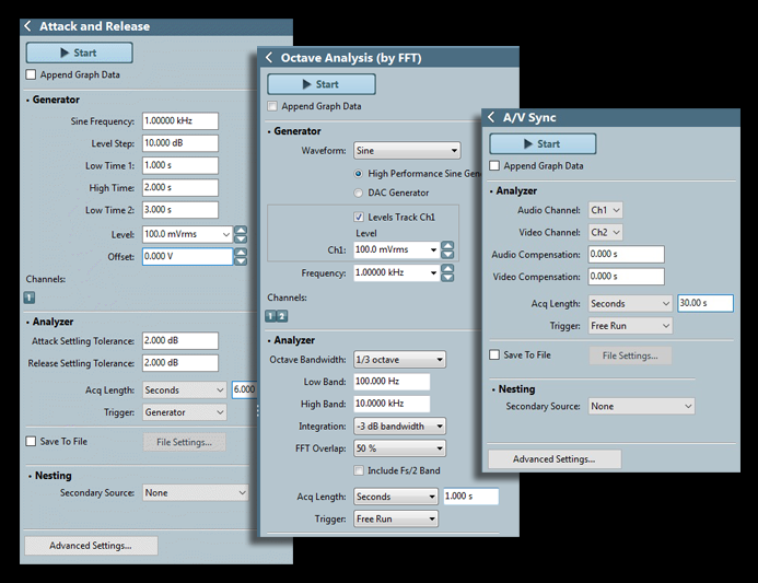 Audio Precision Introduces Trio of Measurement Plugins Audio Precision